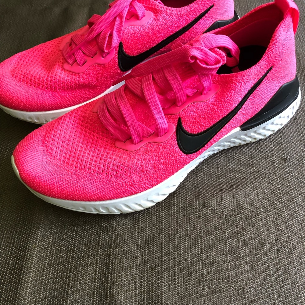 Hot Pink Nike Epic React Shoes